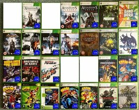 Predam hry na Xbox 360 a Xbox (Crash, Kinect, FIFA, NFS)