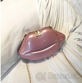 Luxusná dizajnová kabelka v tvare pier