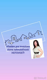 Hľadám pre investora rôzne nehnuteľnosti  v Bratislave