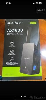 WiFi adaptér BrosTrend AX1500 WiFi Zosilňovač Wifi