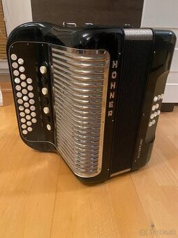 Heligonka Hohner Ouverture IV CF 4hlas + Kufor