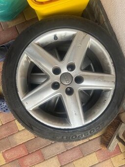 Alu disky s pneu R17 225-45 Audi VW Skoda