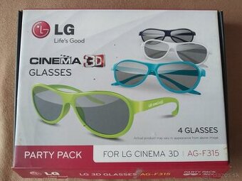 3D okuliare LG