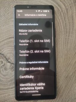 Predám Sony Xperia XQ-AU52 4/128GB - 1