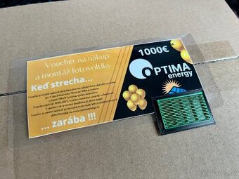 Fotovoltika - 1000€ voucher