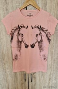 Dievčenské tričká NOVÉ _ size XS/S _158-164 cm