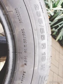 255/55R18 letné pneu Continental