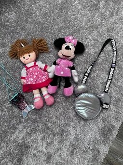 Minnie + bábika + kabelky