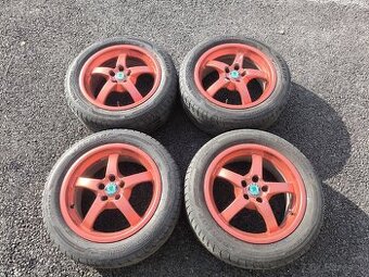 DOTZ 5x100 R16 + letné pneu 205/55R16