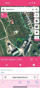 ZNÍŽENÁ CENA - POZEMOK