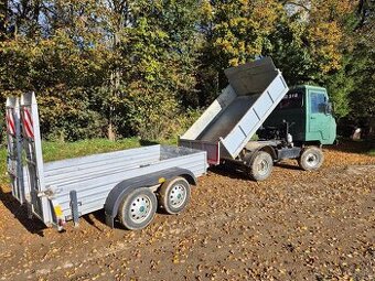 Multicar m25 a privesny vozik 2 napravovy