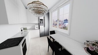 2 izbový byt s balkónom v nízkych bytovkách – Mierová ulica 