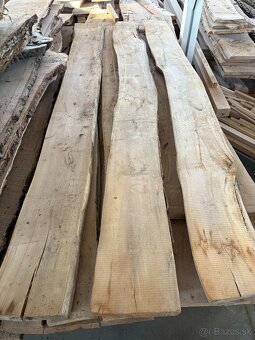 Vysušené brestové fošne, brest horský, 52 mm - 1