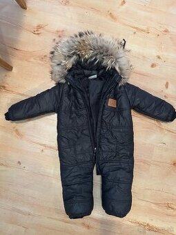 Premium zimny overal s kozusinkou velkost 92