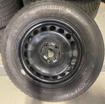 VW Passat Zimne kolesa + plechove disky 215/60 R16