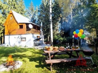 DUCHONKA – príjemná celoročná CHATA v TICHOM prostredí s TER