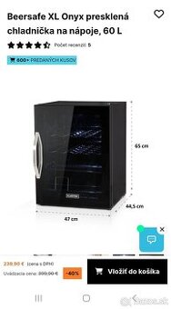 KLARSTEIN chladnička 60L