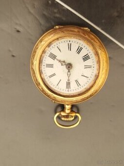 Vreckové hodinky zlaté