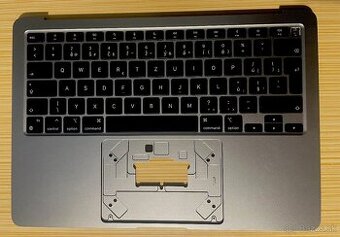 vrchný kryt s klávesnicou z Apple Macbook Air M1