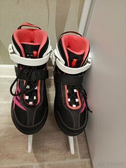 Dievčenské ľadové korčule veľ. 37-41, nastaviteľné