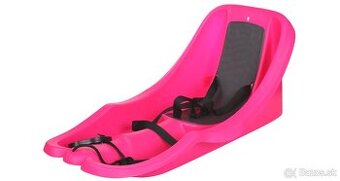 Plastové boby ružová