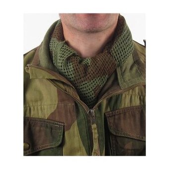 British Army Camouflage Scrim Scarf Net