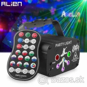 Laser RG + RGB LED + 3xUV LED - 1