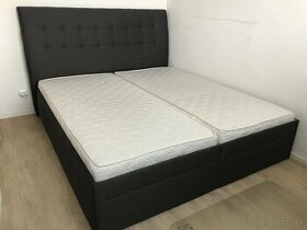 Manželská čalunená posteľ 180x200