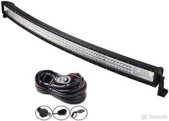 Zahnuta led rampa 106cm + kabelaž