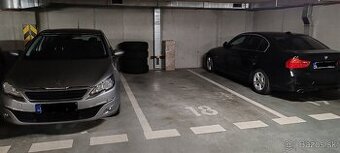 Prenájom garážové státie novostavba PANÓNKA Panónska cesta P