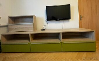 Obývačkové skrinky – set 4 kusy