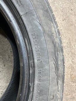 235/55 R18 zimne pneu 2ks