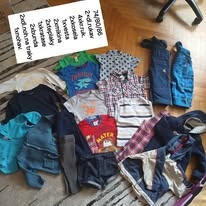veľký chlapčenský balík vel.68/74/80/86 58ks