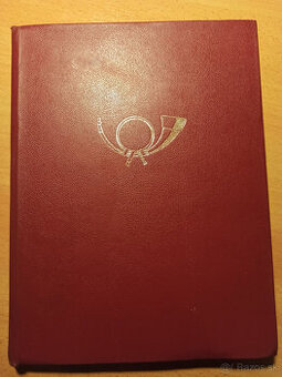 16-stranový album A5 so známkami na skúmanie.