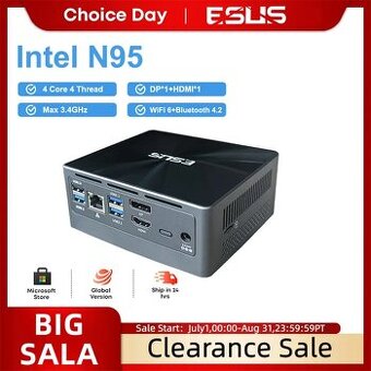 MINI PC ESUS N95 8GB 512GB SSD W11