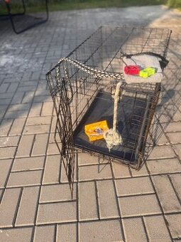 Klietka aj s prislušenstvom pre psíka