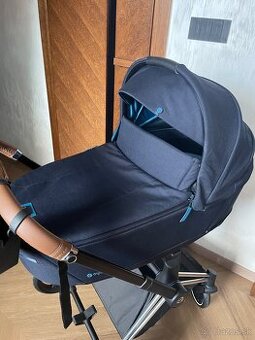 CYBEX PRIAM Lux Carry Cot Plus Midnight Blue