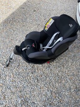 BRITAX ROMER Otočná Autosedačka Dualfix M i-Size Čierna