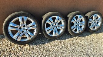 Predam kolesa Peugeot Citroen 4x108 r17 +pneumatiky
