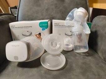 Odsávačky BabyOno Elektrická odsávačka handsfree Shelly