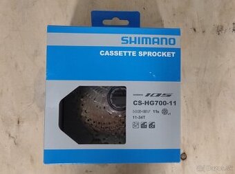 Shimano 105 CS-HG700 kazeta, 11-kolo, 11-34T