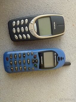 Predám Nokia 3310 a Motorola