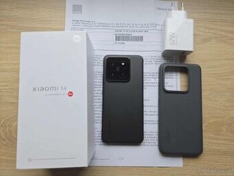 Xiaomi 14 12GB / 512GB, cierny, top, kryt, zaruka