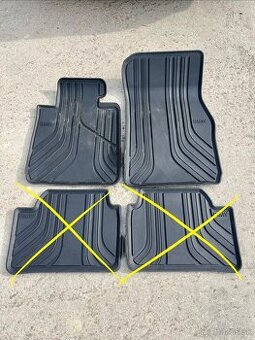 OEM GUMENÉ ROHOŽE BMW 1, F20/21
