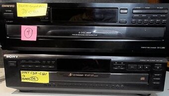 ONKYO-DX-C380 a SONY CDP-C661-cd charger-recorder