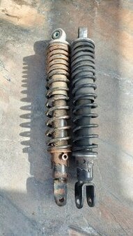 Suzuki Burgman 125, zadné tlmiče.