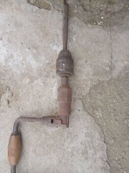 Starý nápis vŕtačka