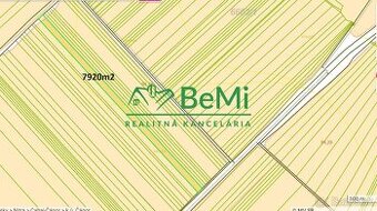 Predaj orná pôda  -  Cabaj-Čápor, 7920 m2 (113-14-VIG)