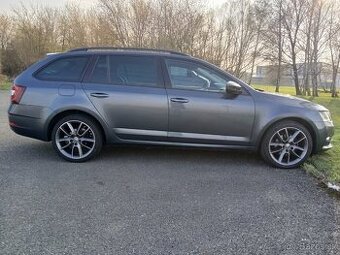 Škoda Octavia III antracit 18 Gemini, letní pneu 225 40 dovo