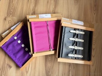 Montessori - Zapínacie rámy - Zips, Gombíky, Pracka